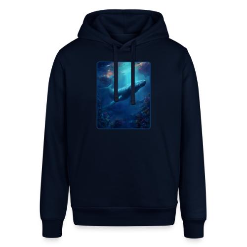 Humpback Whale Ocean Reef Design - Stanley/Stella Sounder Side Pocket Hoodie