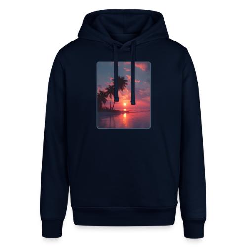 Tropical Sunset Ocean Reflection Design - Stanley/Stella Sounder Side Pocket Hoodie