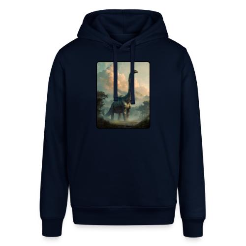 Brachiosaurus Prehistoric Scene Design - Stanley/Stella Sounder Side Pocket Hoodie