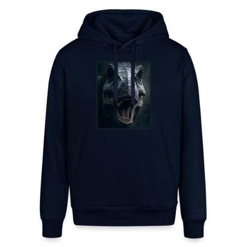 T Rex Cinematic Close-Up Design - Stanley/Stella Sounder Side Pocket Hoodie