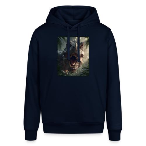 T Rex Jungle Roar Design - Stanley/Stella Sounder Side Pocket Hoodie