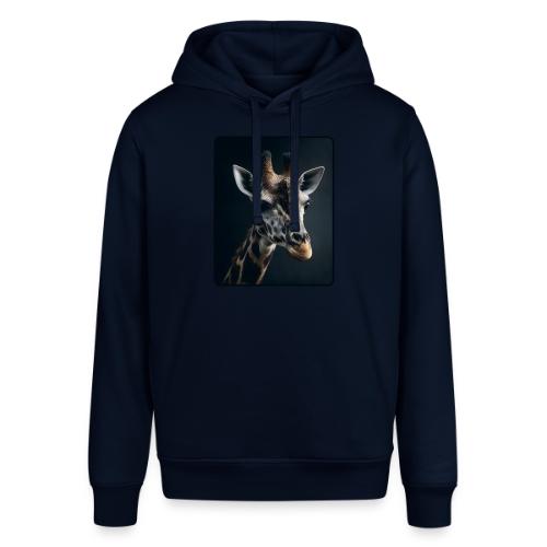 Majestic Giraffe Artistic Portrait Design - Stanley/Stella Sounder Side Pocket Hoodie