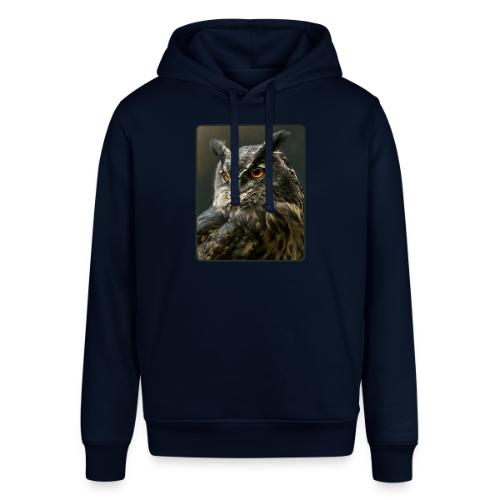 Eurasian Eagle Owl Portrait Design - Stanley/Stella Sounder Side Pocket Hoodie