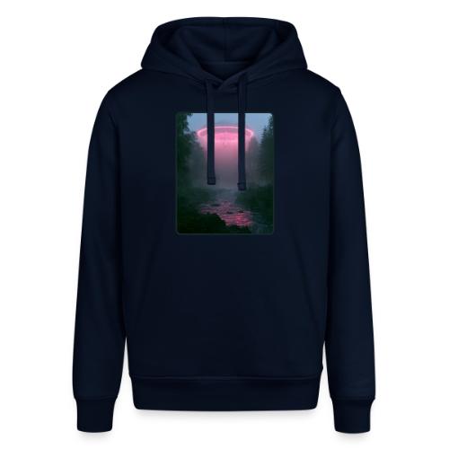 Neon UFO Forest River Design - Stanley/Stella Sounder Side Pocket Hoodie