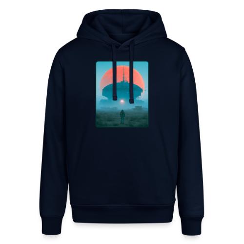 Astronaut Alien Outpost Design - Stanley/Stella Sounder Side Pocket Hoodie