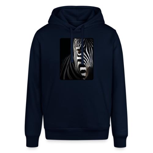 Zebra High Contrast Portrait Design - Stanley/Stella Sounder Side Pocket Hoodie
