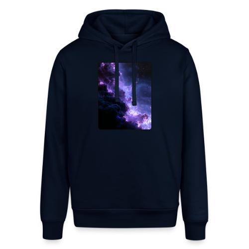 Purple Nebula Space Design - Stanley/Stella Sounder Side Pocket Hoodie