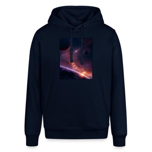 Cosmic Sunset Nebula Space Art - Stanley/Stella Sounder Side Pocket Hoodie