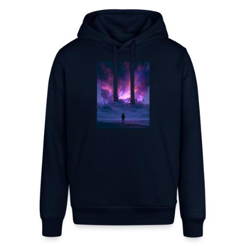 Cosmic Supernova Night Design - Stanley/Stella Sounder Side Pocket Hoodie