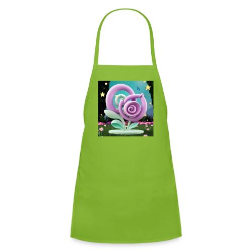 Lila Bloom | Double Floral Eco-Inspired Art - Kids' Apron
