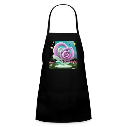 Lila Bloom | Double Floral Eco-Inspired Art - Kids' Apron
