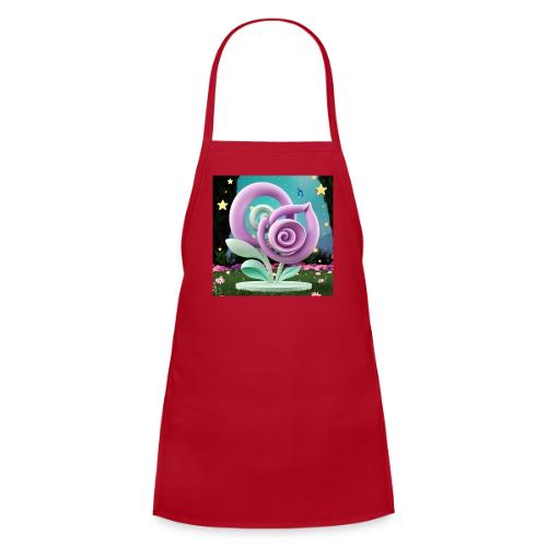 Lila Bloom | Double Floral Eco-Inspired Art - Kids' Apron