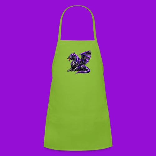 Neon Dragon at Rest - Kids' Apron