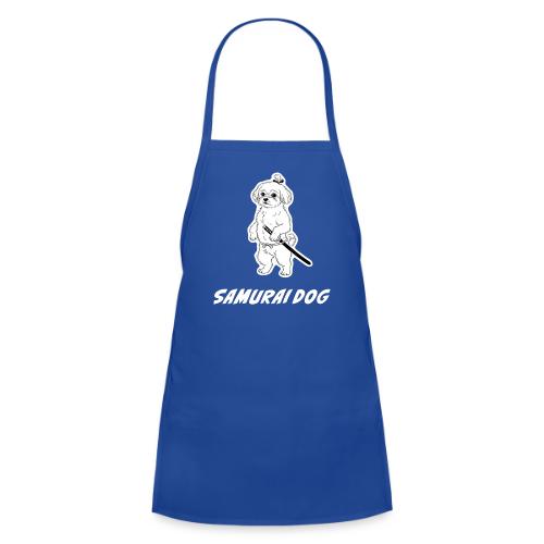 Samurai Maltese Katana Warrior Dog Tee - Kids' Apron