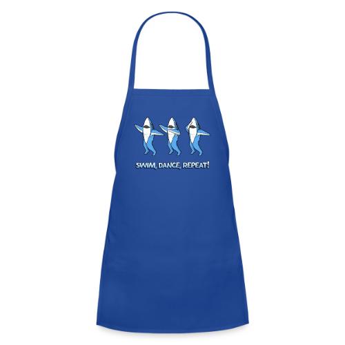 Dancing Sharks - Swim, Dance, Repeat - Kids' Apron