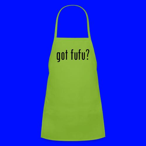 gotfufu-black - Kids' Apron