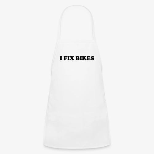 i fix bikes - Kids' Apron