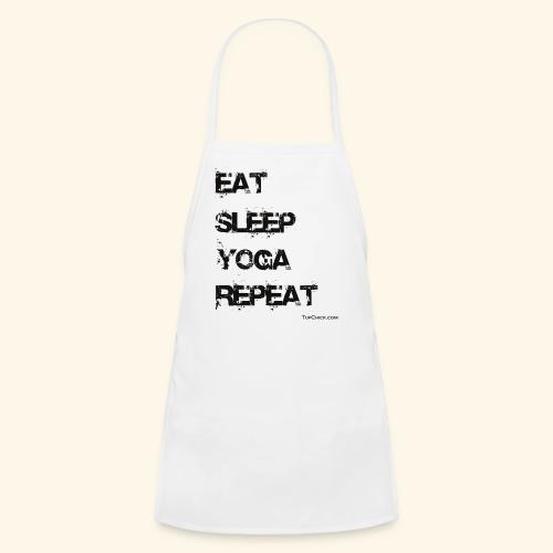 Eat Sleep Yoga Repeat TC - Kids' Apron