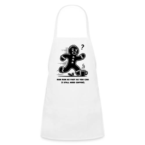 Gingerbread Man T-Shirt - Kids' Apron