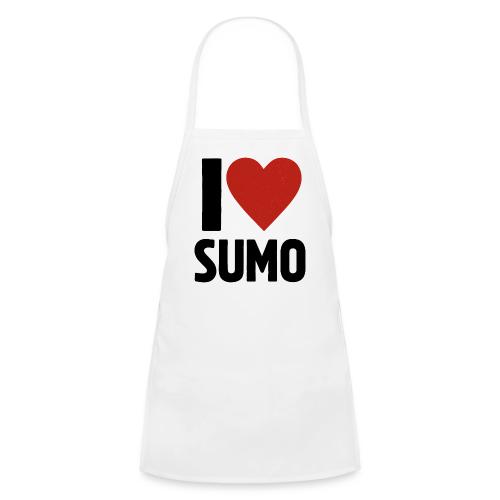 I Love Sumo – Bold Minimalist Sumo Wrestling Fan - Kids' Apron