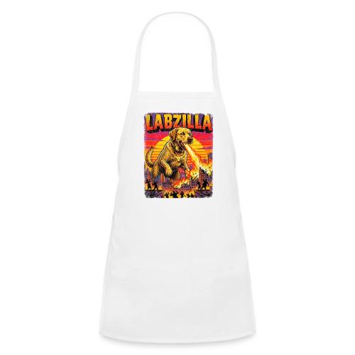 Labzilla Giant Yellow Labrador Monster Tee - Kids' Apron