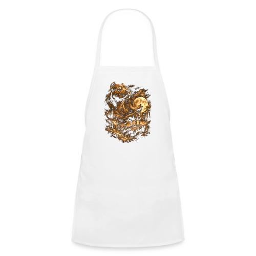 Pit Bull Howling Moon Fantasy Forest Tee - Kids' Apron