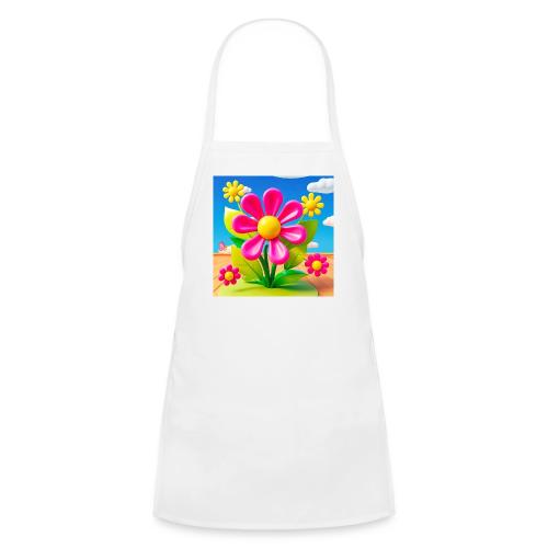 Pink Floral Peace | Sky & Nature Design - Kids' Apron