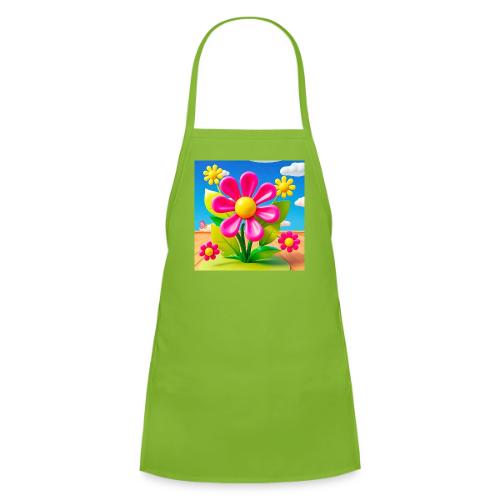Pink Floral Peace | Sky & Nature Design - Kids' Apron