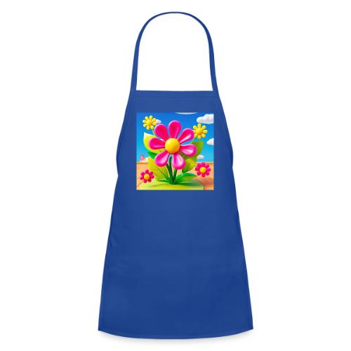 Pink Floral Peace | Sky & Nature Design - Kids' Apron