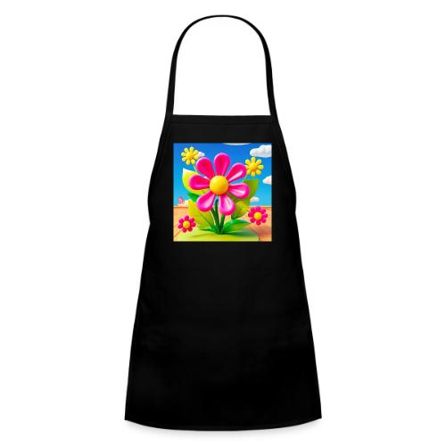 Pink Floral Peace | Sky & Nature Design - Kids' Apron