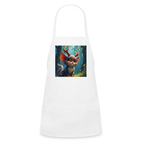 Magical Forest Creature with Deer Horns - Kids' Apron