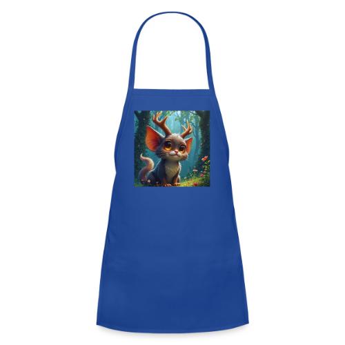Magical Forest Creature with Deer Horns - Kids' Apron
