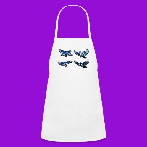 Silver Blue Jay Flight Stages - Kids' Apron