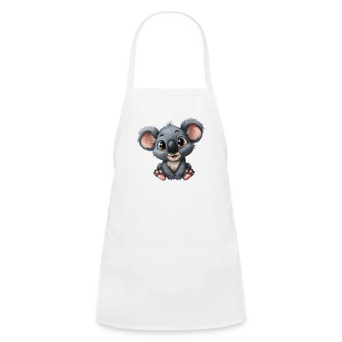 Joyful Cartoon Baby Koala with Big Eyes - Kids' Apron