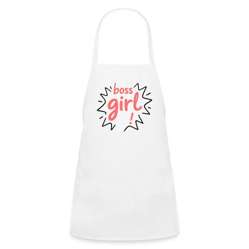 Boss Girl Bold Feminist Statement - Kids' Apron