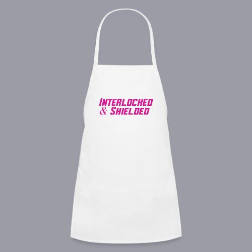 INTERLOCKED & SHIELDED - FUCHSIA DESIGN - Kids' Apron