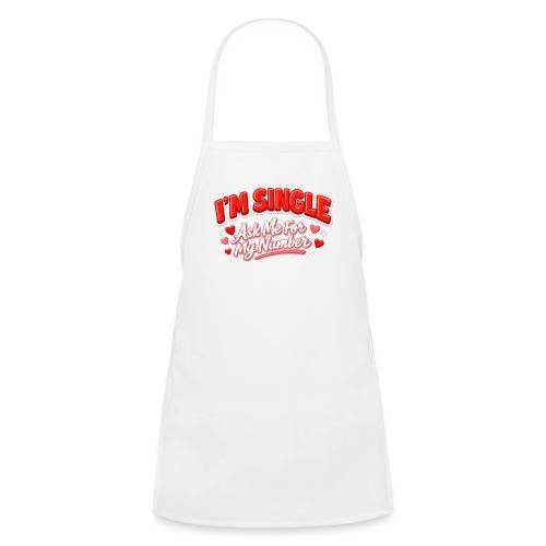 I’m Single Retro Bubble - Kids' Apron
