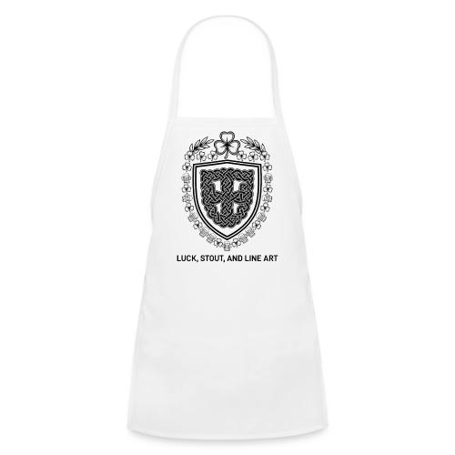 Celtic Knot T-Shirt, Symmetrical Shield - Kids' Apron