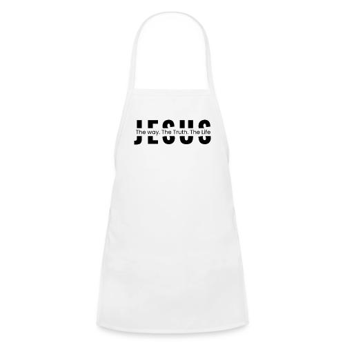 Jesus the Truth and the Life Bible Verse Merch - Kids' Apron