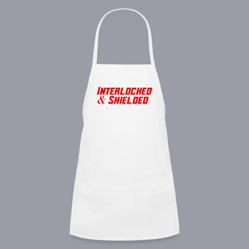 INTERLOCKED & SHIELDED - RED DESIGN - Kids' Apron