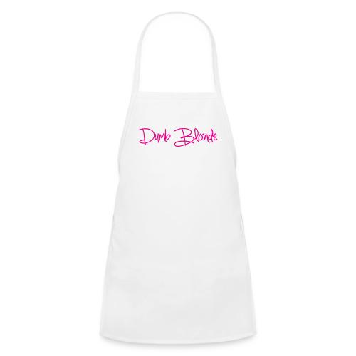 dumb blonde - Kids' Apron