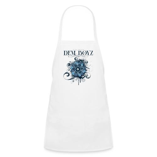 Flower Splash Blues - Kids' Apron