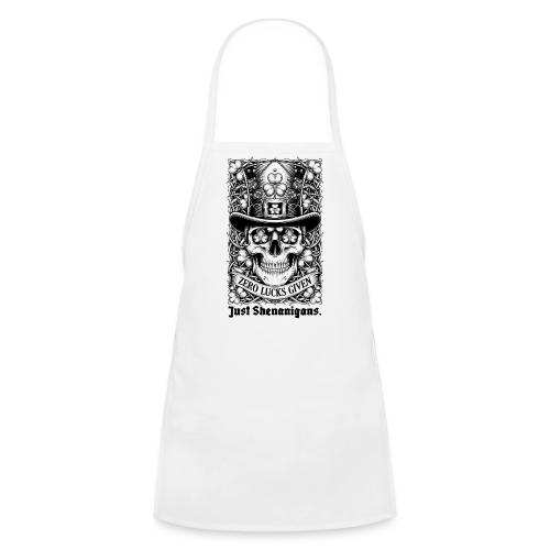 Salty Shamrock Skull T-Shirt - Kids' Apron