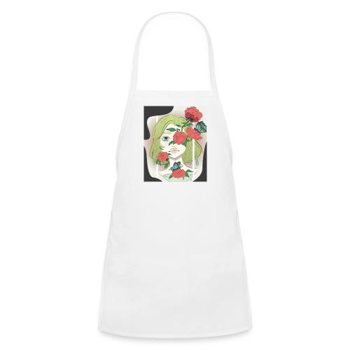 Girl with Rose Vine - Kids' Apron