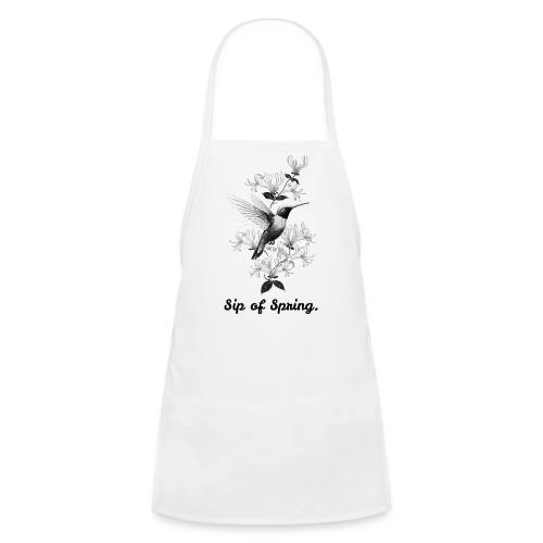 Hummingbird T-Shirt, Honeysuckle Vine - Kids' Apron
