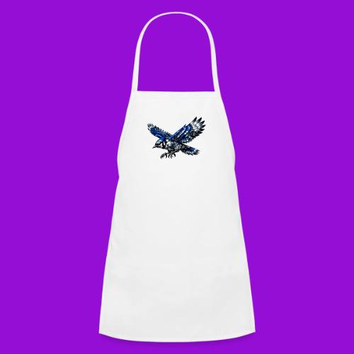 Silver Blue Jay Dive - Kids' Apron
