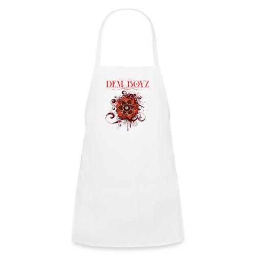 Flower Splash Reds - Kids' Apron