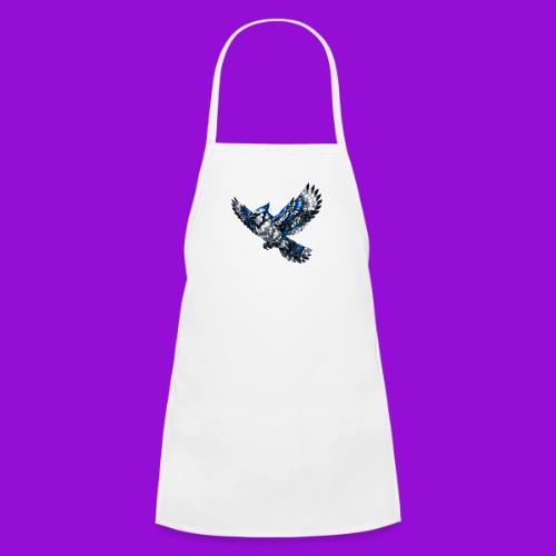 Silver Blue Jay in Flight - Kids' Apron