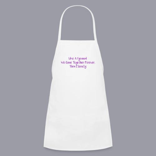 TOGETHER FOREVER (PURPLE PRINT) - Kids' Apron