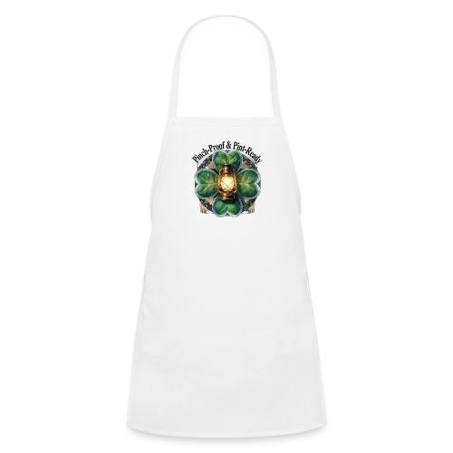 Pinch-Proof Lantern Clover T-Shirt - Kids' Apron